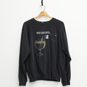 Vintage Kappa Alpha Great Names Beer Sweatshirt XL